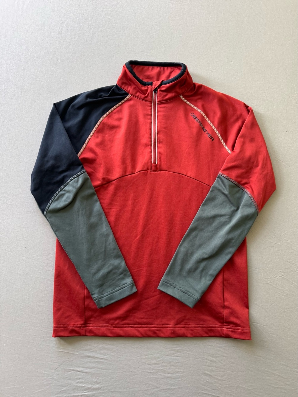 Kids Obermeyer Flex Quarter ZIP Baselayer Top